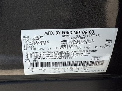2020 Ford Explorer XLT