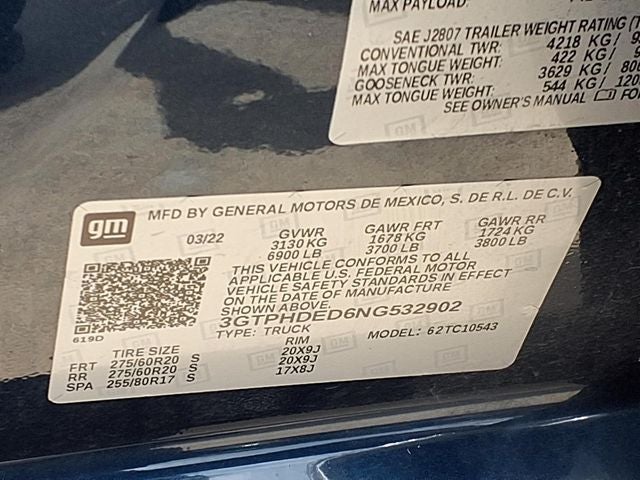 2022 GMC Sierra 1500 SLT