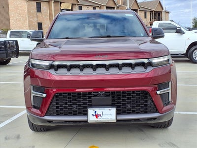 2026 Jeep Grand Wagoneer Limited Reserve