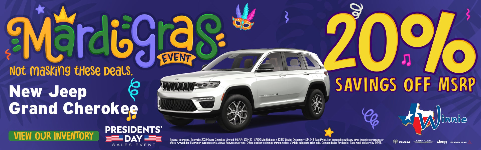 Winnie Chrysler Dodge Jeep Ram New Jeep Grand Cherokee