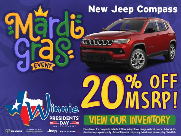 Winnie Chrysler Dodge Jeep Ram New Jeep Compass