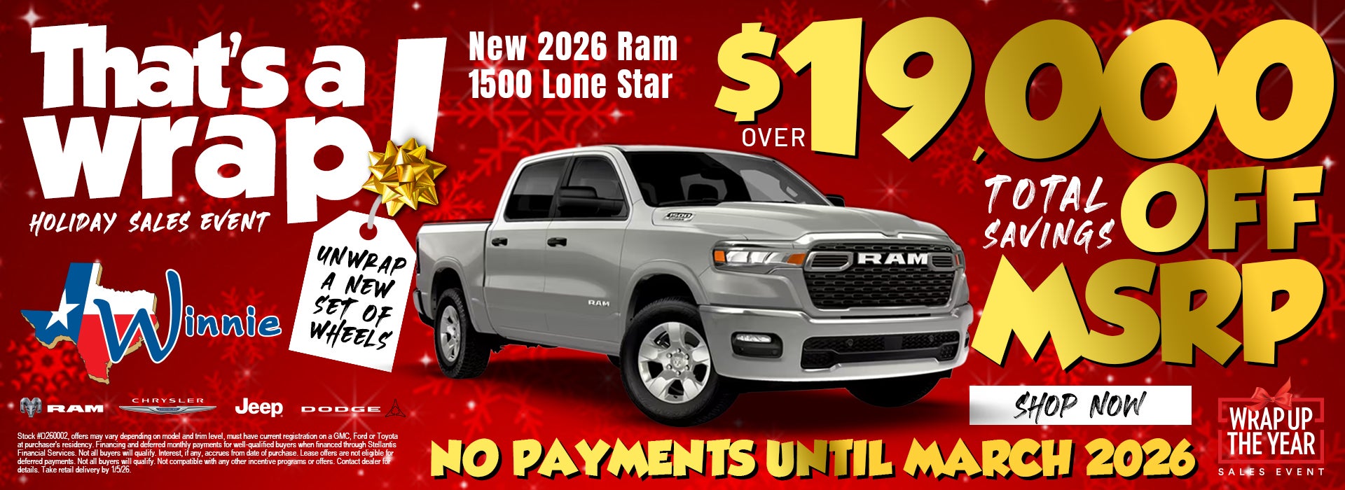 NEW 2026 RAM 1500