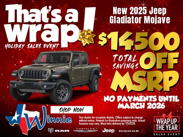 NEW 2025 JEEP GLADIATOR