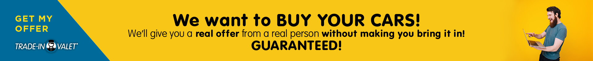 We want to buy your car!